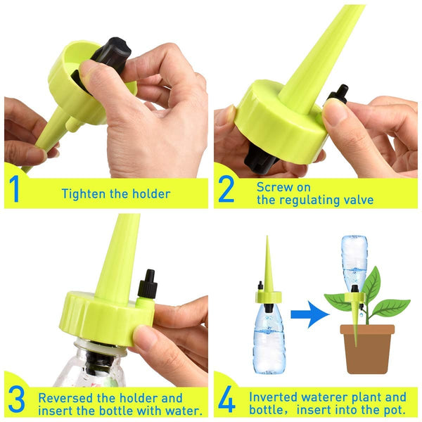 Dubkart Gardening accessories 6 PCS Plant Self Watering Auto Drip Device