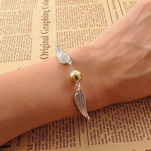 Dubkart Harry Potter Golden Time Turner Deathly Hallows Bracelet