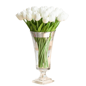 Dubkart Home decor 10 PCS Artificial Tulip Flowers Real look & Feel