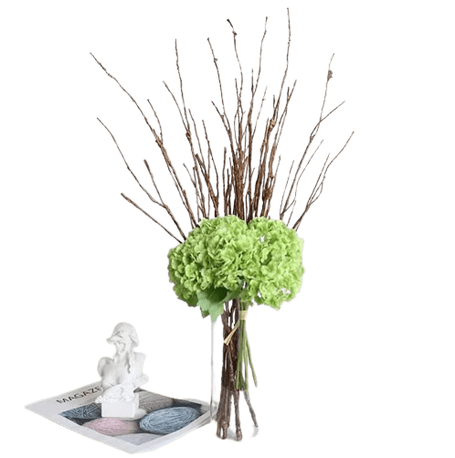 Dubkart Home decor 5 PCS Artificial Fake Curly Willow Branches