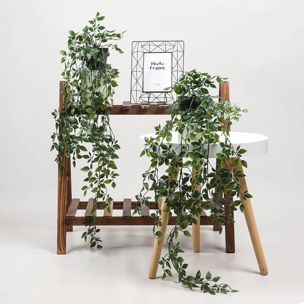 Dubkart Home decor Artificial Hanging Plants Leaves for Home Décor