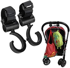 Dubkart Hooks 2 PCS Baby Stroller Multi Purpose Hooks - bags, groceries, convenient