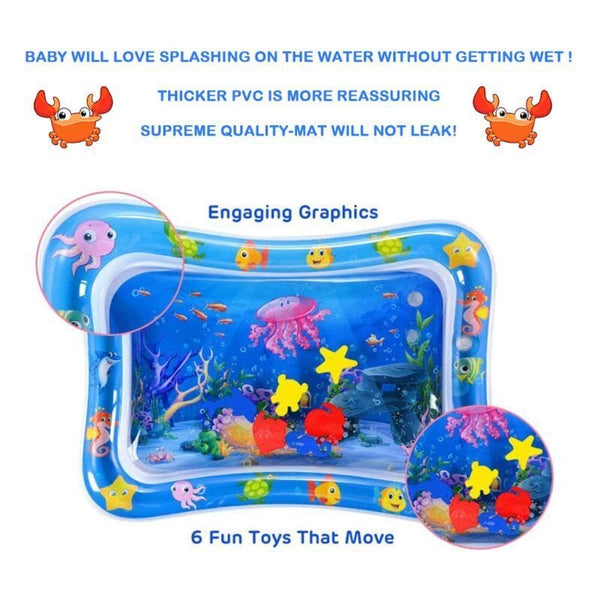 Dubkart Inflatable Baby Water Play Mat