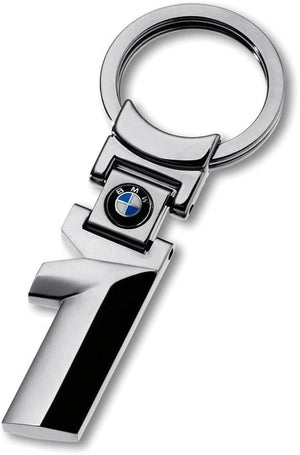 Dubkart Key chains BMW 1 Series Emblem Logo Keychain Pendant Key Ring Zinc