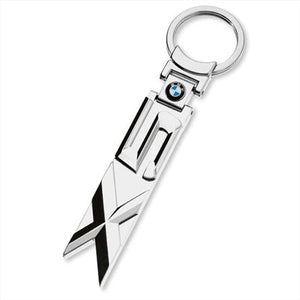 Dubkart Key chains BMW X5 Emblem Logo Pendant Keychain Key Ring Zinc Chrome