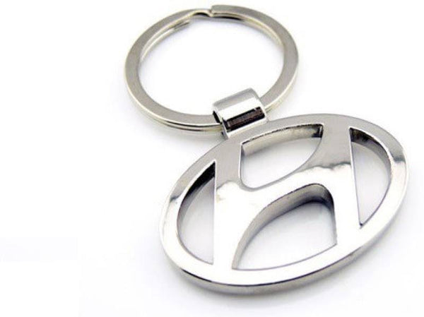 Dubkart Key chains Hyundai Emblem Logo Keychain Key Ring Zinc