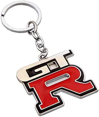 Dubkart Key chains Nissan GTR Emblem Logo Keychain Key Ring Zinc