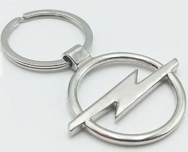 Dubkart Key chains Opel Metal Emblem Logo Keychain Pendant Key Ring Zinc Chrome