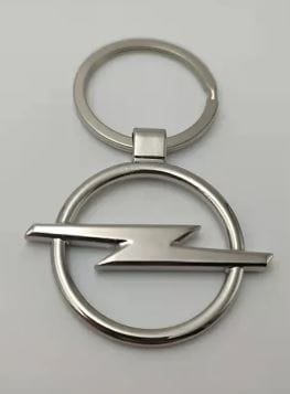 Dubkart Key chains Opel Metal Emblem Logo Keychain Pendant Key Ring Zinc Chrome