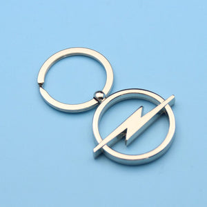 Dubkart Key chains Opel Metal Emblem Logo Keychain Pendant Key Ring Zinc Chrome