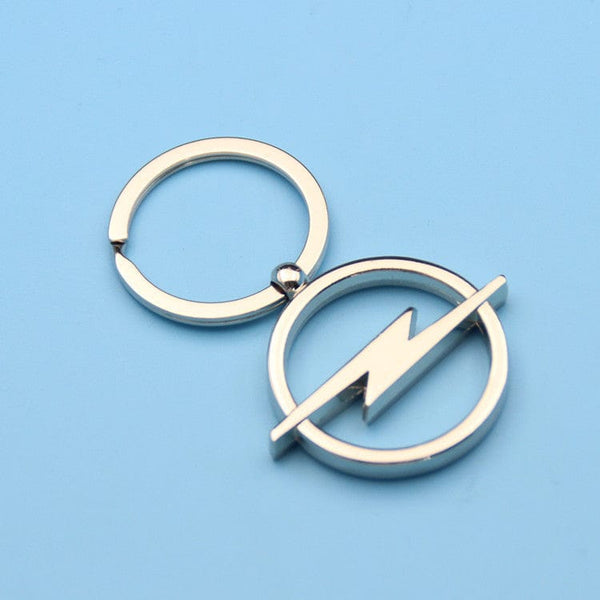 Dubkart Key chains Opel Metal Emblem Logo Keychain Pendant Key Ring Zinc Chrome