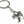 Dubkart Key chains Peugeot Metal Emblem Logo Keychain Pendant Key Ring