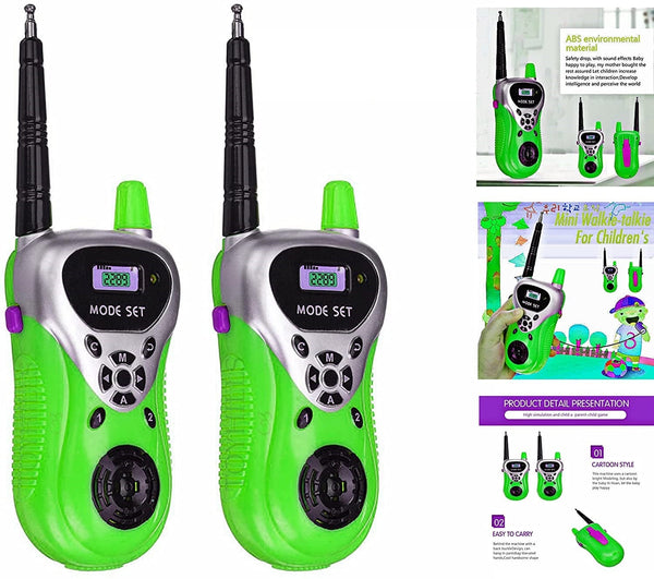 Dubkart Kids 2 PCS Radio Walkie Talkie Toys Set