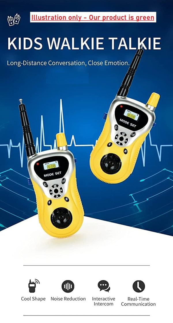 Dubkart Kids 2 PCS Radio Walkie Talkie Toys Set