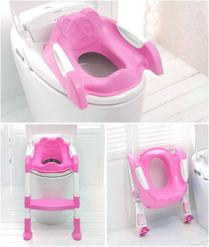 Dubkart Kids Potty Toilet Training Step Stool Safety Seat