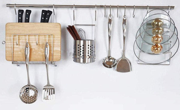 Dubkart Kitchen accessories 10 Pack Kitchen Pot Pan Hangers S Hooks