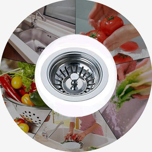 Dubkart Kitchen accessories 2 PCS Steel Kitchen Sink Filters Strainers Stoppers