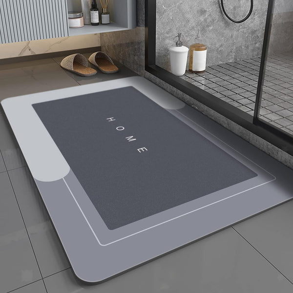 Dubkart Kitchen accessories Anti-Slip Super Absorbent Quick Dry Bathroom Floor Mat Rug (60 x 40 cm)