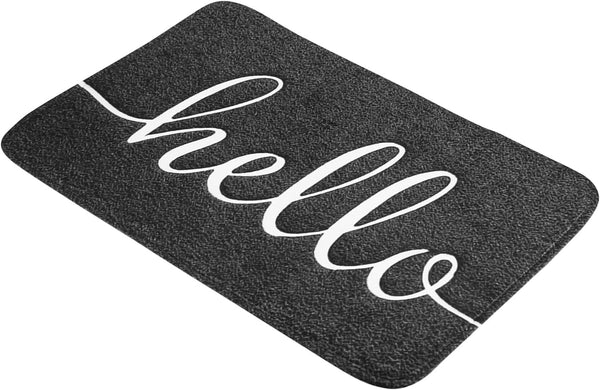 Dubkart Kitchen accessories HELLO Home Entry Non Slip Door Mat Rug