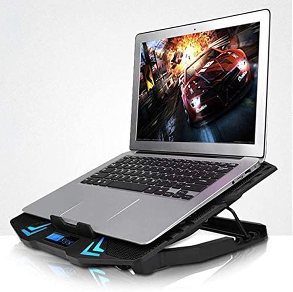 Dubkart Laptop Cooling Fan Pad Stand Super Quiet 12-15.6 Inch Laptop