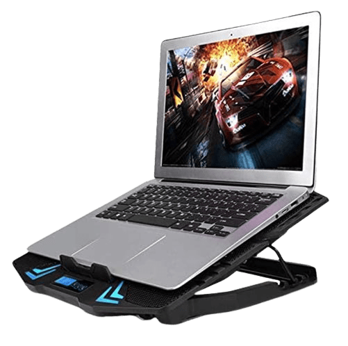 Dubkart Laptop Cooling Fan Pad Stand Super Quiet 12-15.6 Inch Laptop
