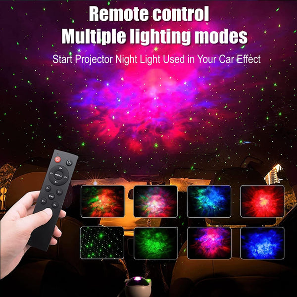 Dubkart Lights Star Astronaut Night Light Projector with Remote Control Timer