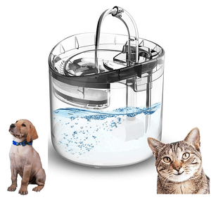 Dubkart LP100 Super Quiet Automatic Pet Cat Dog Water Fountain Water Dispenser 1.8L
