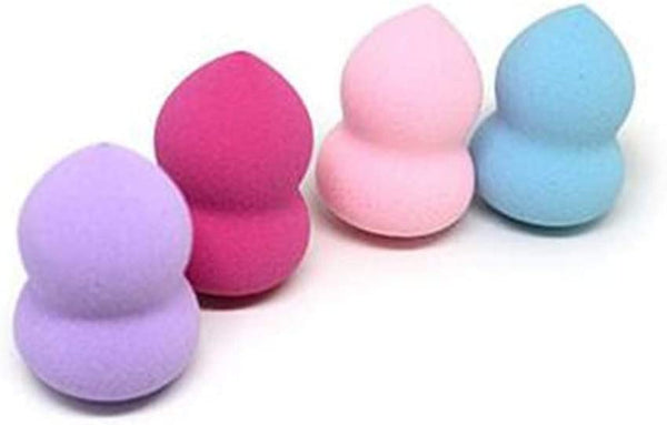 Dubkart Makeup 4 PCS Makeup Blender Foundation Puff Sponges Multicolor