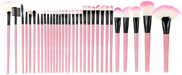 Dubkart Makeup brushes 32 PCS Professional Cosmetic Facial Makeup Brush Kit (Pink)