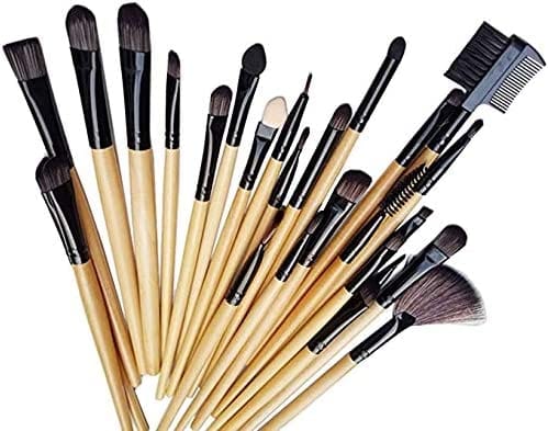 Dubkart Makeup brushes 32 PCS Professional Cosmetic Facial Makeup Brush Kit (Wood Black)