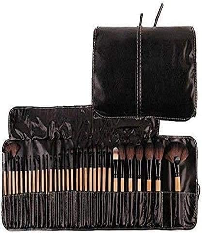 Dubkart Makeup brushes 32 PCS Professional Cosmetic Facial Makeup Brush Kit (Wood Black)