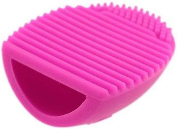 Dubkart Makeup Make Up Cleaning Egg Shape Brush Make Cleaner Tool Pink