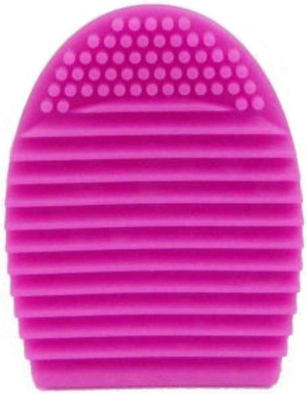 Dubkart Makeup Make Up Cleaning Egg Shape Brush Make Cleaner Tool Pink