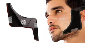 Dubkart Men's grooming Beard Styling Shaping Trimming Tool Template Comb