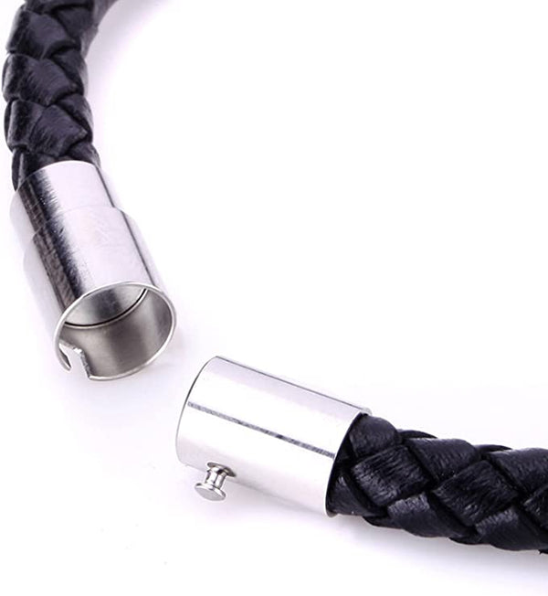 Dubkart Men's Stylish Braided Woven Bracelet