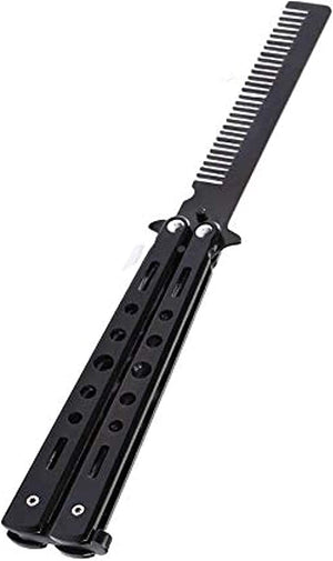 Dubkart Mini Butterfly Practice Comb Knife Trainer Tool