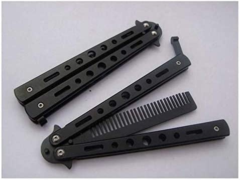 Dubkart Mini Butterfly Practice Comb Knife Trainer Tool