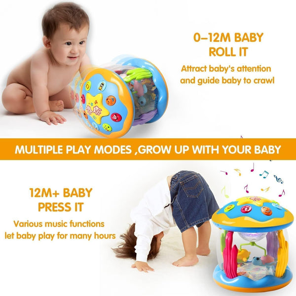 Dubkart Ocean Rotating Projector Baby Education Toy (12-18 Months)