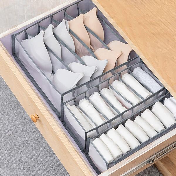 Dubkart Organizers 4 PCS Clothes Drawer Organizer for Closets & Wardrobe