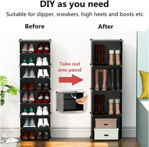 Dubkart Organizers 8 Cube Shoes Storage Organizer Cabinet Rack