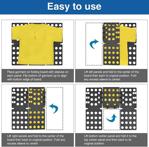 Dubkart Organizers T Shirts Clothes Magic Speed Flip Folding Board