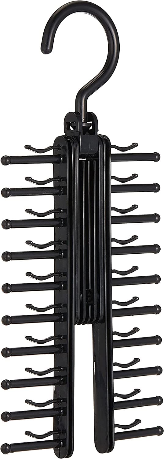 Dubkart Organizers Tie Belt Hanger Organizer Rack Rotating Hook