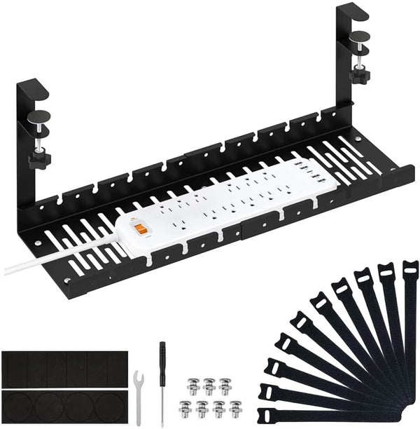 Dubkart Organizers Under Desk Cable Wire Cable Cord Organizer