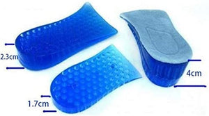 Dubkart Orthopedic Silicone Height Increase Invisible Insoles