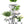 Dubkart Patio, Lawn & Garden 4 Plant Flower Pot Metal Rack Stand