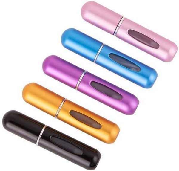 Dubkart Perfume bottle Portable Mini Refillable Empty Spray Bottles - Various Colors