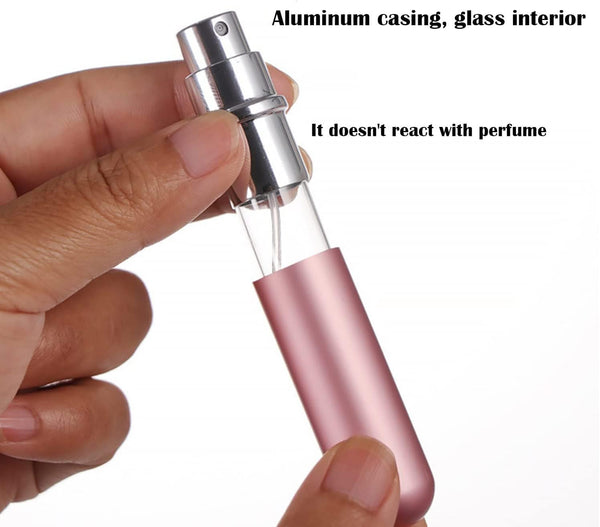 Dubkart Perfume bottle Portable Mini Refillable Empty Spray Bottles - Various Colors