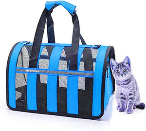 Dubkart Pet carriers Pet Cat Dog Carrier Travel Bag Airline Approved