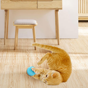 Dubkart Pet toys 360° Rotating Interactive Cat Toys Ball with LED Lights