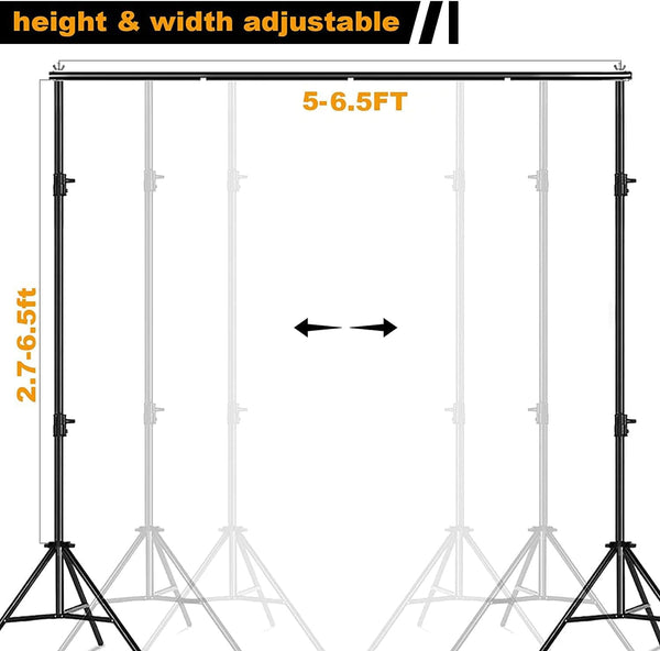 Dubkart Photography Photography Studio Party Photo Backdrop Kit with Carry Case